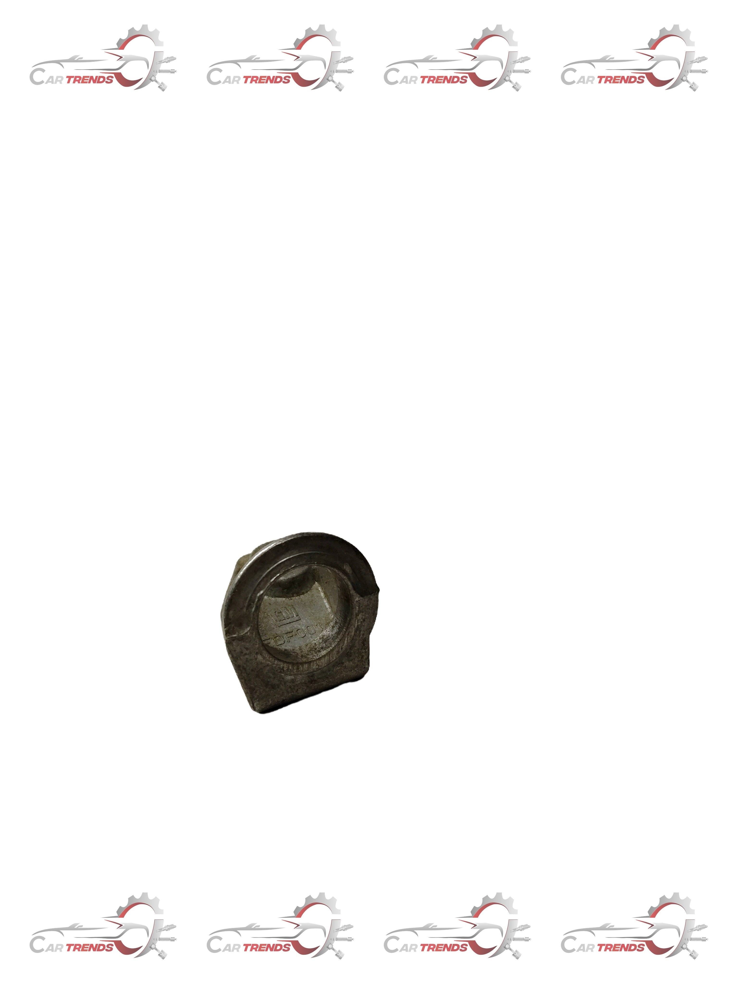 CarTrends AC condenser bracket for Corsa, right side spare part, metal mounting support with bolts visible.