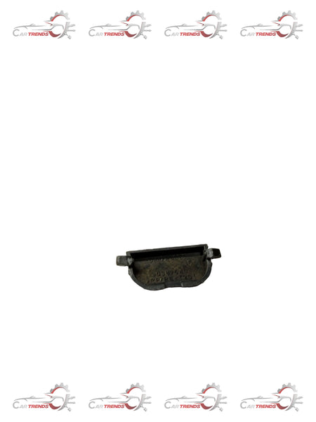 CarTrends S93280022 Trim Plate Cap Corsa for car spare parts, showing a black plastic trim cap with mounting clips.