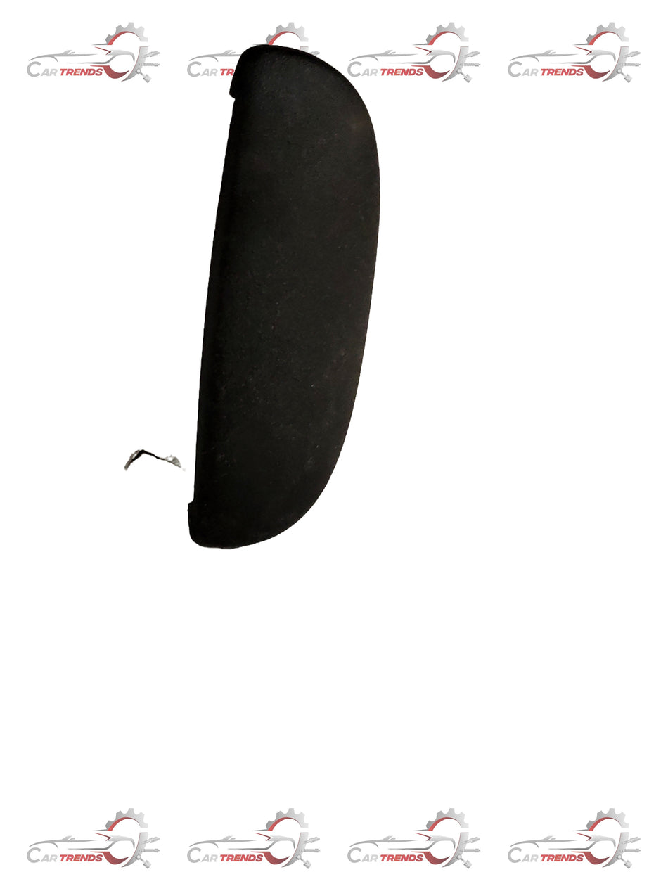 CarTrends compartment door lock cover for Corsa, spare part accessory, showing the black plastic lock cover in close-up.