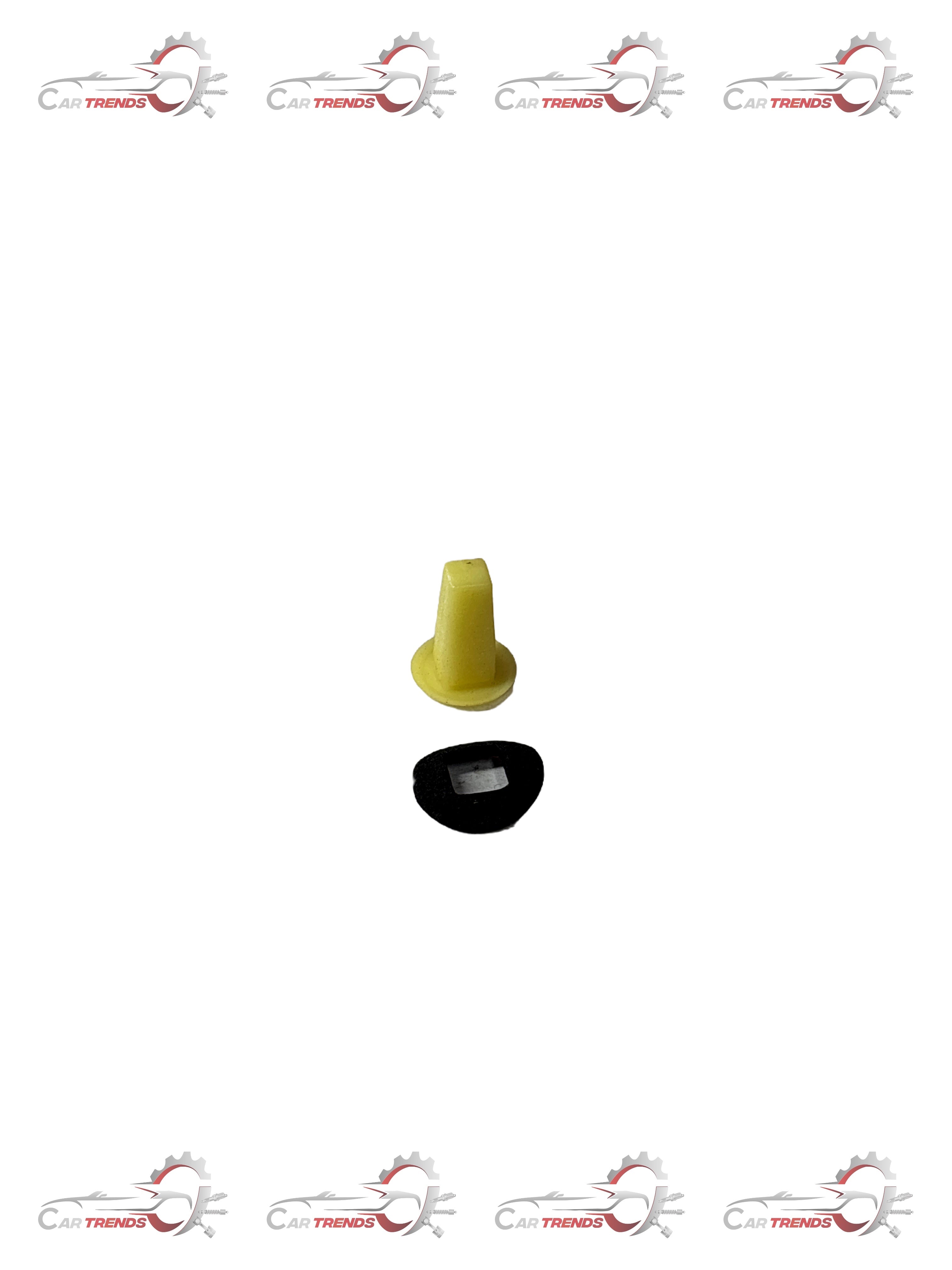 CarTrends Speed Nut Optra J94515242 spare part, close-up of the metal nut used for automotive repairs and assembly.