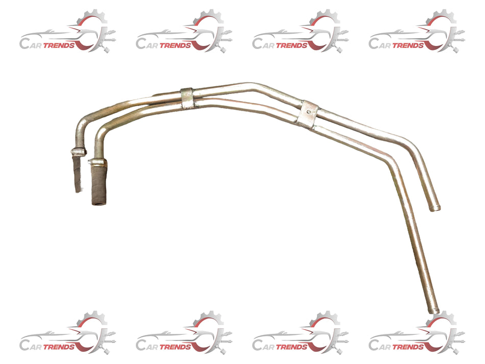 CarTrends EGR cooling pipe for Tavera, automotive spare part with metal tubing and connectors, designed for engine cooling system.