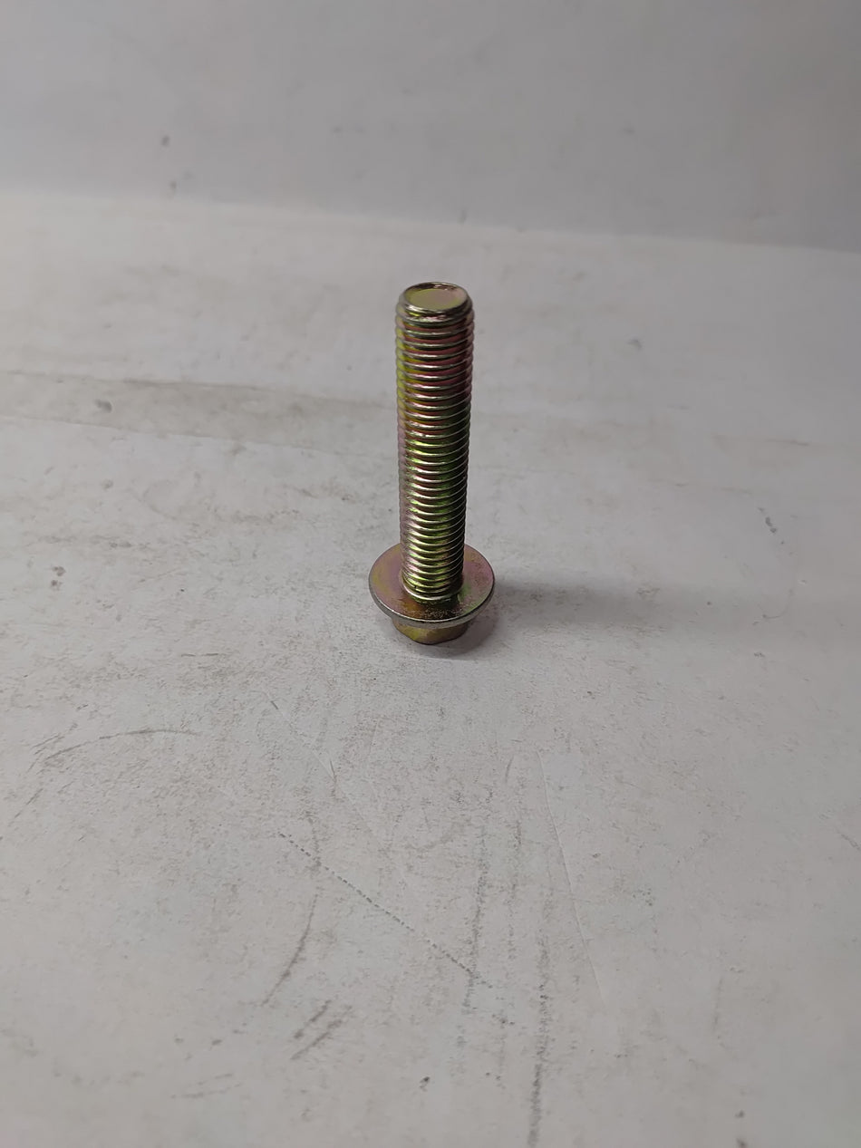 CarTrends Damper Bolt for Tavera, spare auto parts, close-up of the durable metal bolt on a plain background