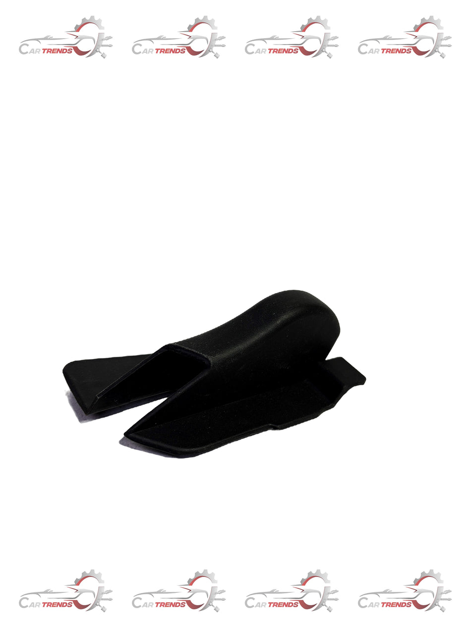 CarTrends Bonet hinge cover for Tavera left side, spare part showing the protective plastic cover on the vehicle's bonnet hinge.