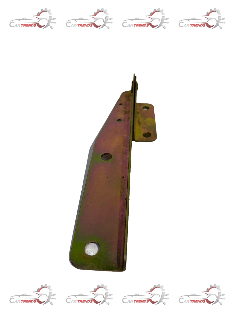 Left side Bonet Hinge for Tavera, spare parts by CarTrends, shown in black with mounting points and hinge mechanism.