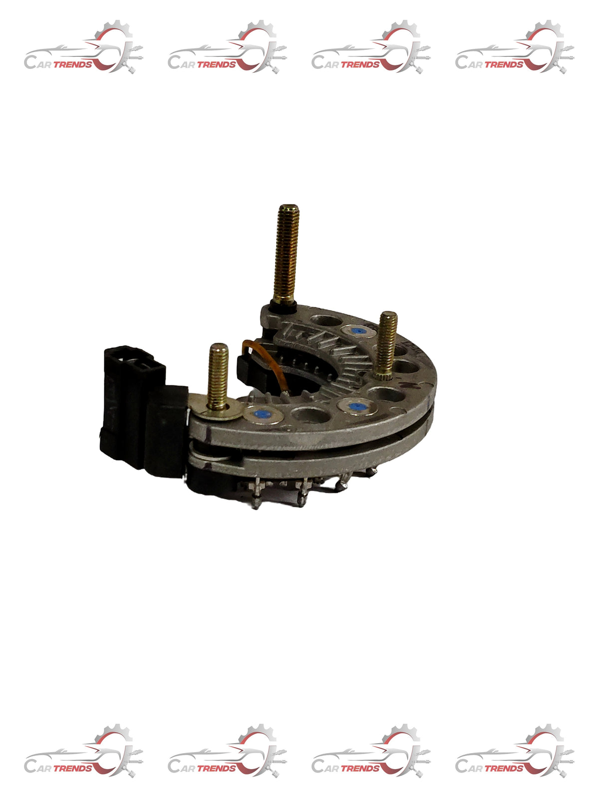 CarTrends T28299968 Tavera rectifier spare part shown in a close-up image with electrical connectors