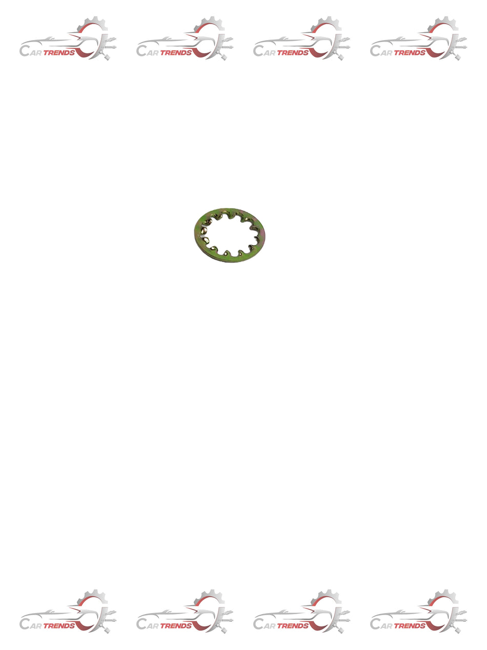CarTrends T94009270 Flex Hose Washer for Tavera, spare automotive part, shown in black with metal fittings.