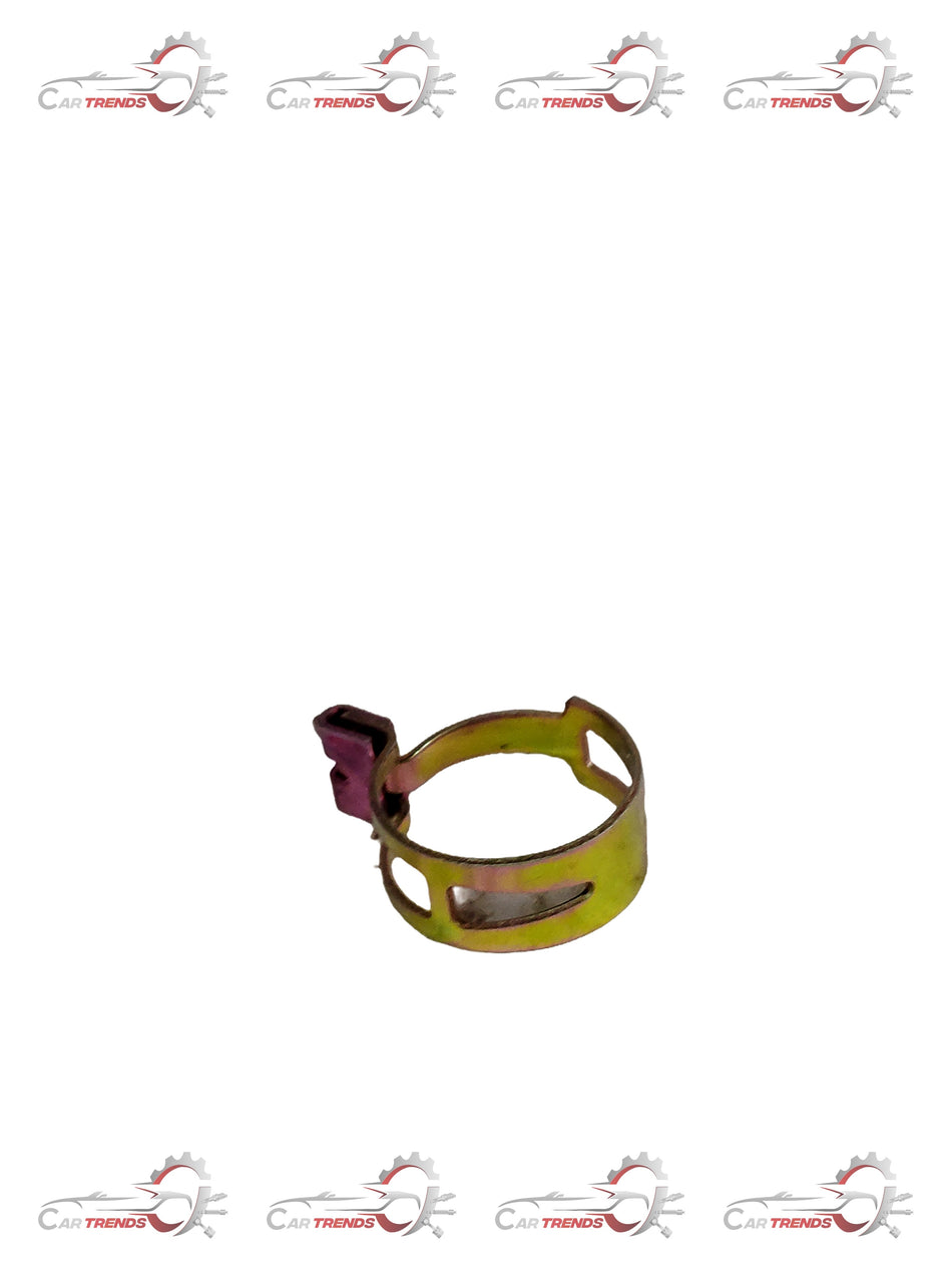 CarTrends heater hose clip for Tavera, spare parts, shown in close-up with metal clip details.