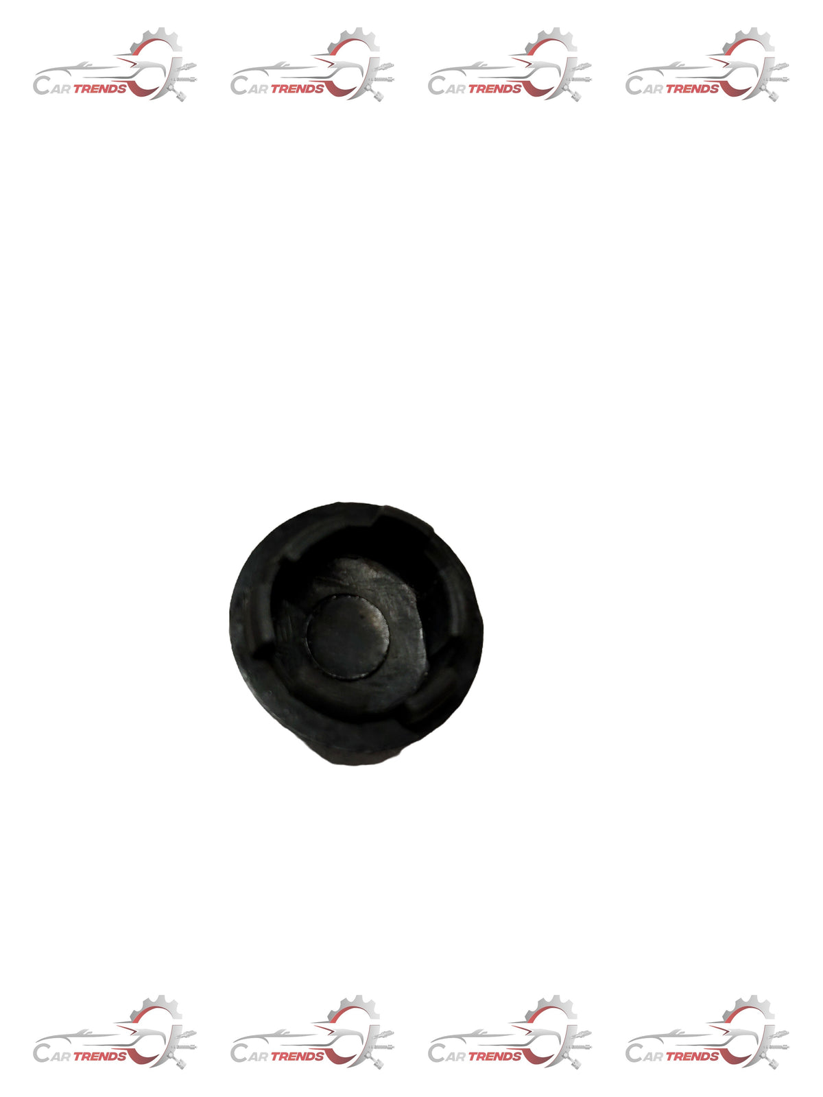 CarTrends T97595197 Tavera clip cover spare part, close-up of black plastic clip for vehicle interior or exterior use