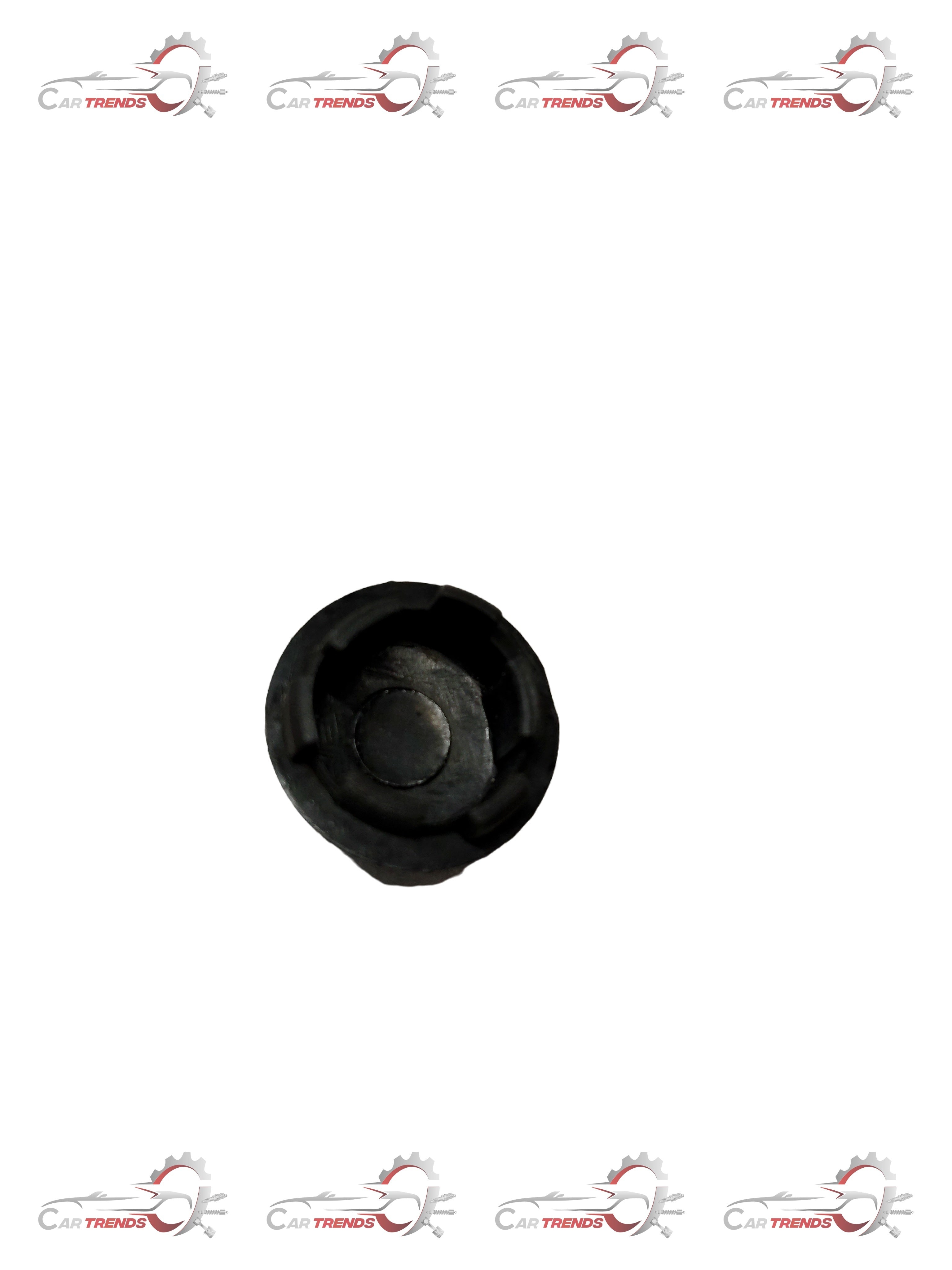 CarTrends T97595197 Tavera clip cover spare part, close-up of black plastic clip for vehicle interior or exterior use