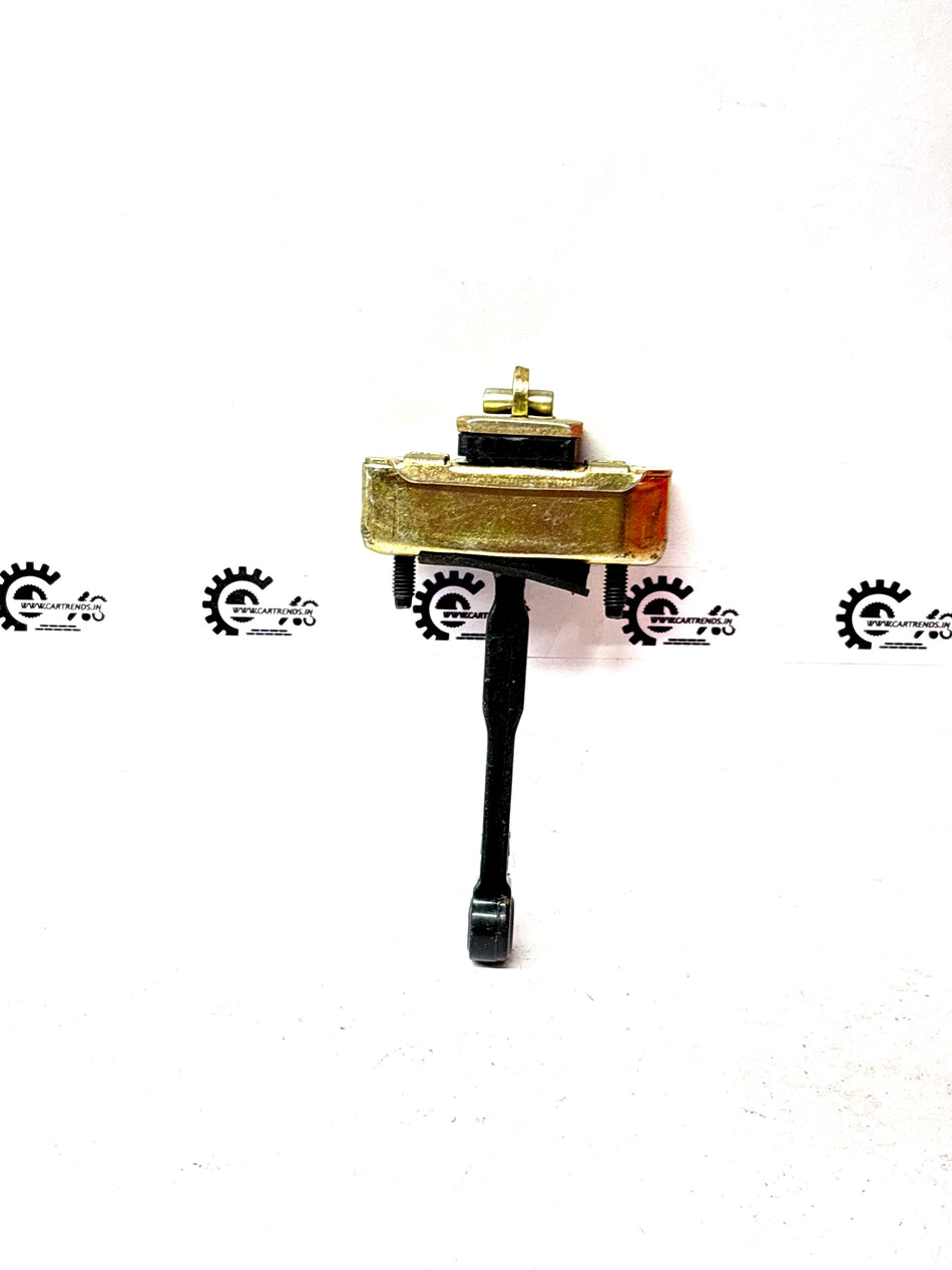 CarTrends T97595384 front right door checker for Tavera, spare part showing the metal latch and mounting components.