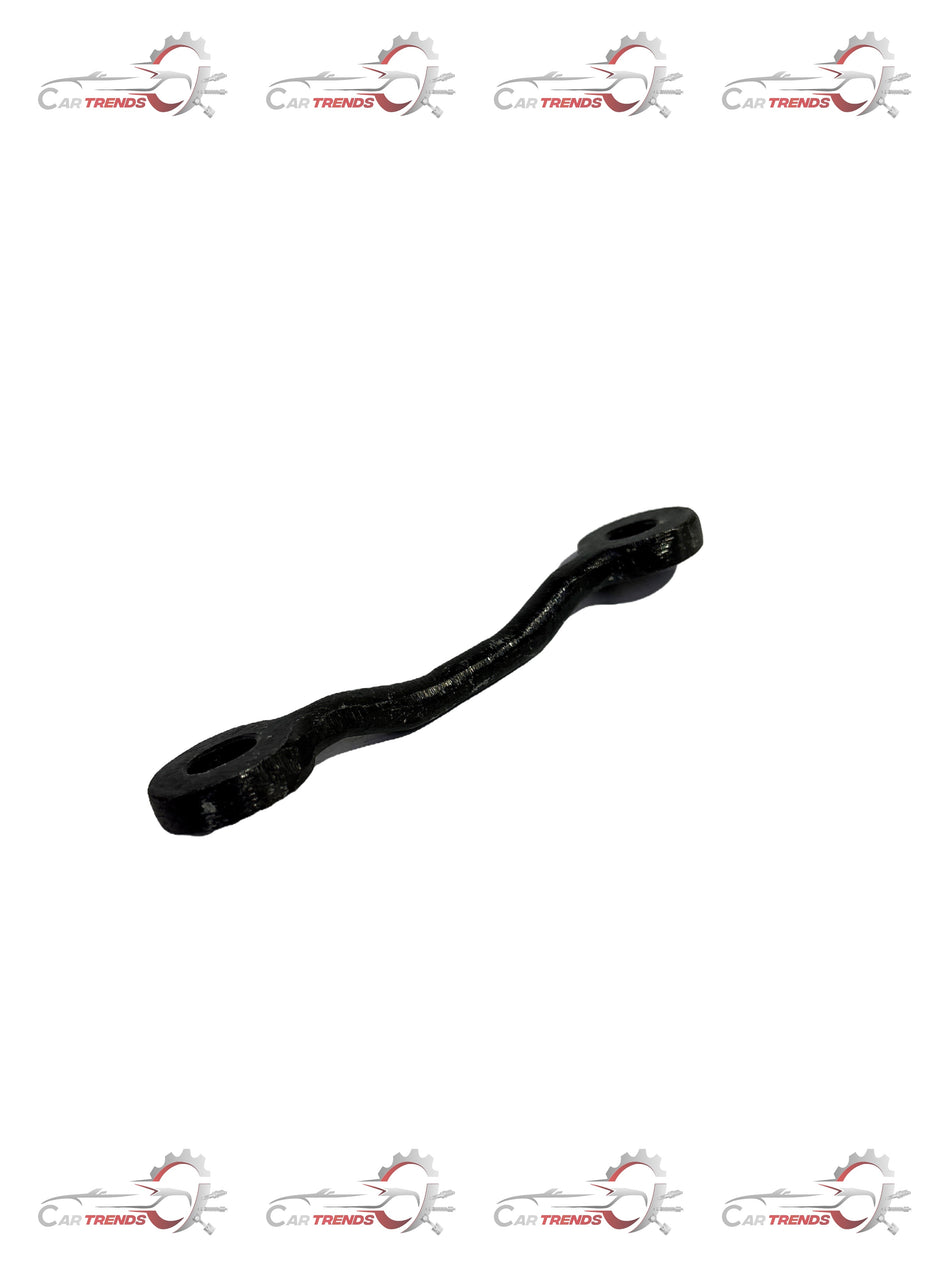 CarTrends T97595500 Tavera seat lock striker spare part showing metal latch and mounting plate for vehicle security.