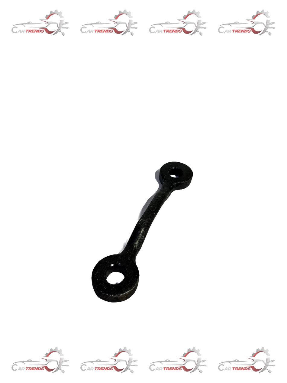 CarTrends T97595500 Tavera seat lock striker spare part shown, with metal latch and mounting points for vehicle security.