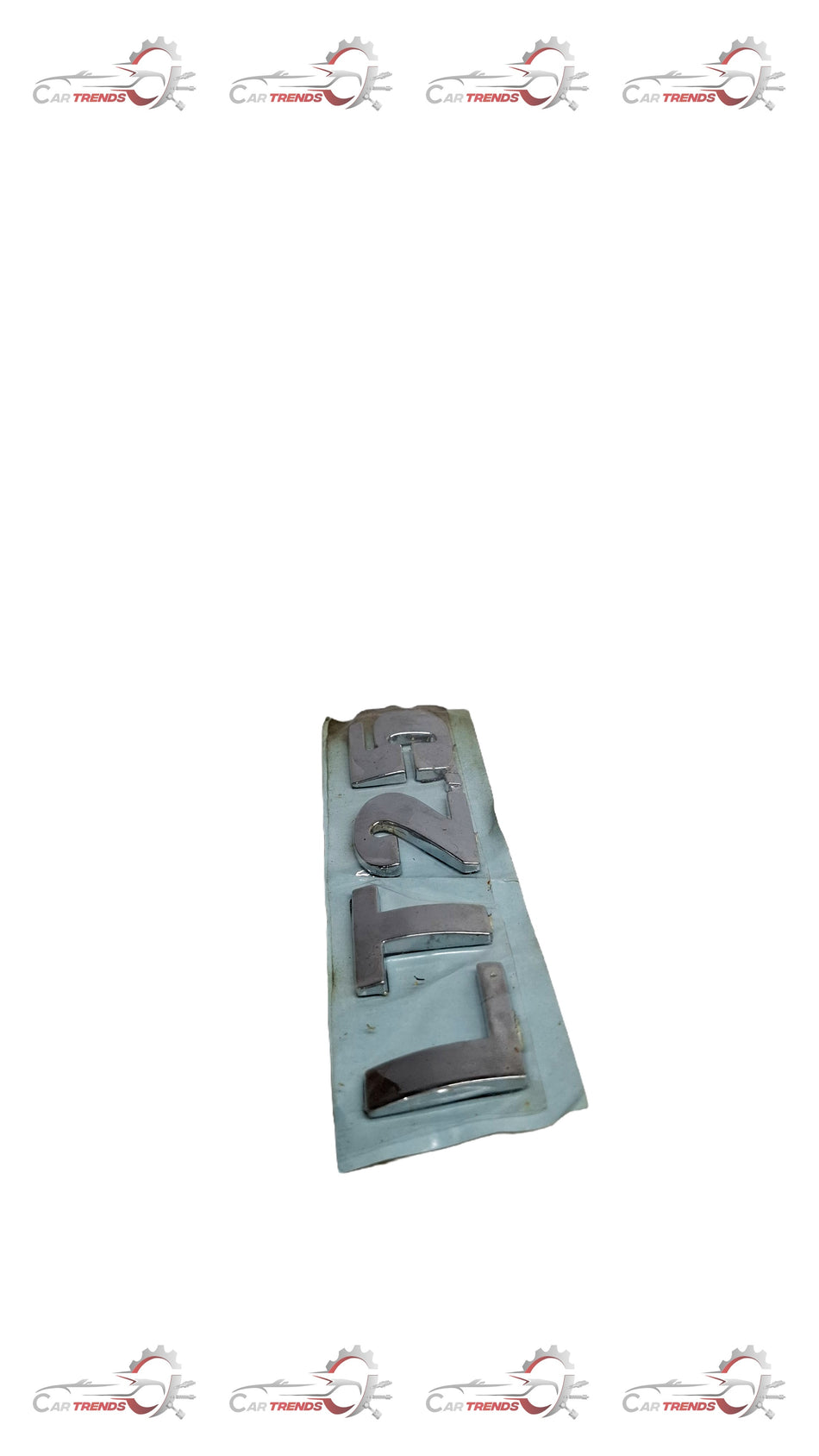 CarTrends T97595826 Tavera 2.5 nameplate, spare part with visible metal registration plate for vehicle identification.