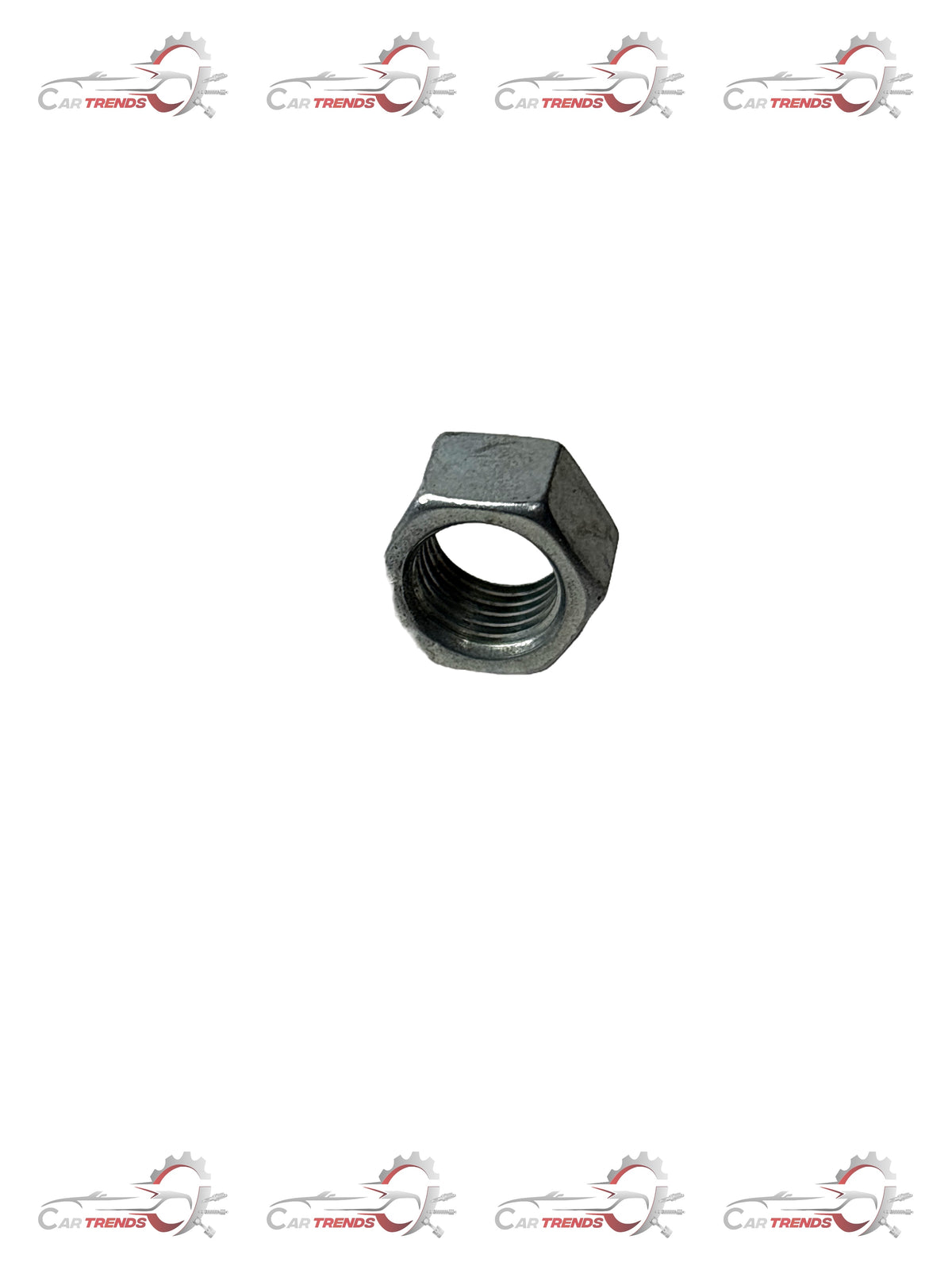 CarTrends Nut Bracket for Tavera, spare part image showing metal bracket with bolt holes and mounting features.