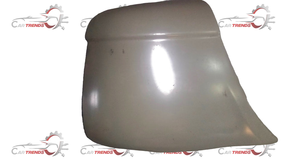 CarTrends T97597764 front bumper corner for Tavera right side, automotive spare part showing the bumper edge and mounting area.