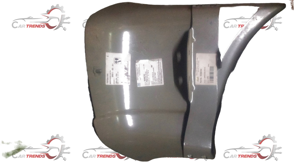 CarTrends front bumper corner for Tavera right side, spare parts replacement, vehicle exterior component.
