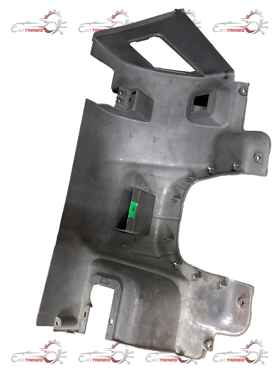 CarTrends IP Lower Cover for Tavera, spare part showing the black plastic lower engine cover with mounting points.
