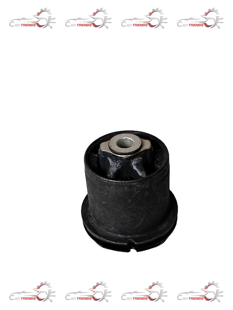 CarTrends trailing arm bush for Creta, spare part shown in black rubber with metal fittings, designed for vehicle suspension.
