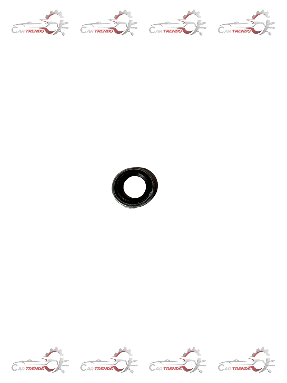 CarTrends washer seal for A/C compressor hose, compatible with Chevrolet Cruze J24436646, shown as a close-up spare part.