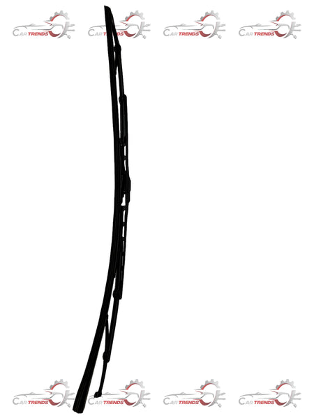 CarTrends Wiper Blade Tavera 22 T97595192 spare part, shown mounted on vehicle, with rubber blade and metal frame.