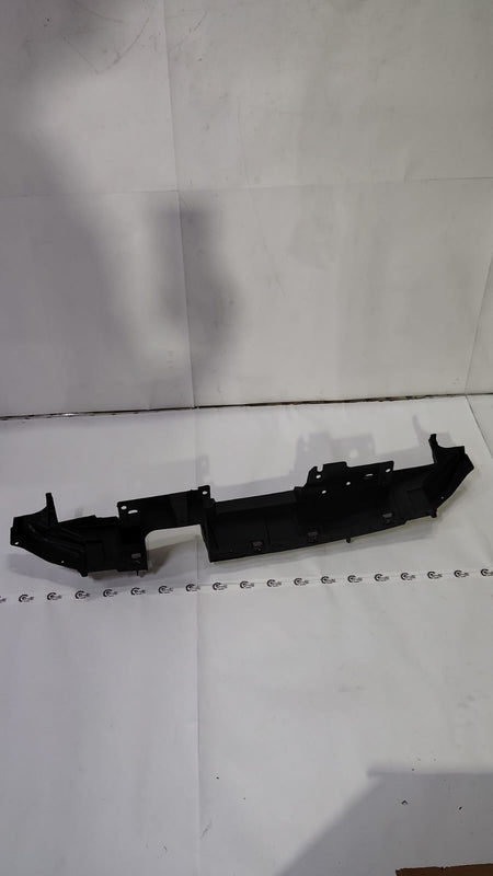 Ford front bumper bracket GN1Z17C897B, replacement part for Ford vehicles, shown in a close-up of the black metal bracket.