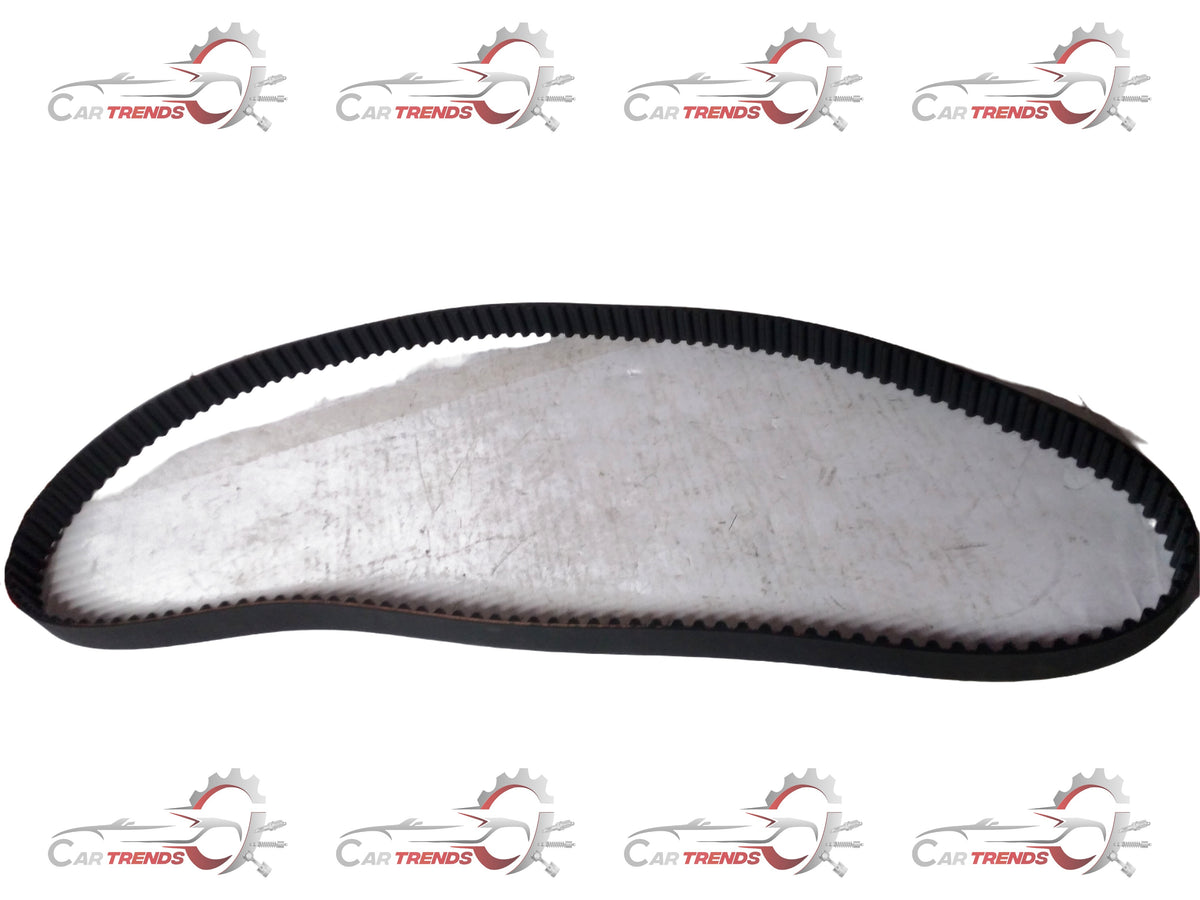 Ford Figo timing belt, part 2S696K288AC, showing the black rubber belt with metal teeth for engine timing.