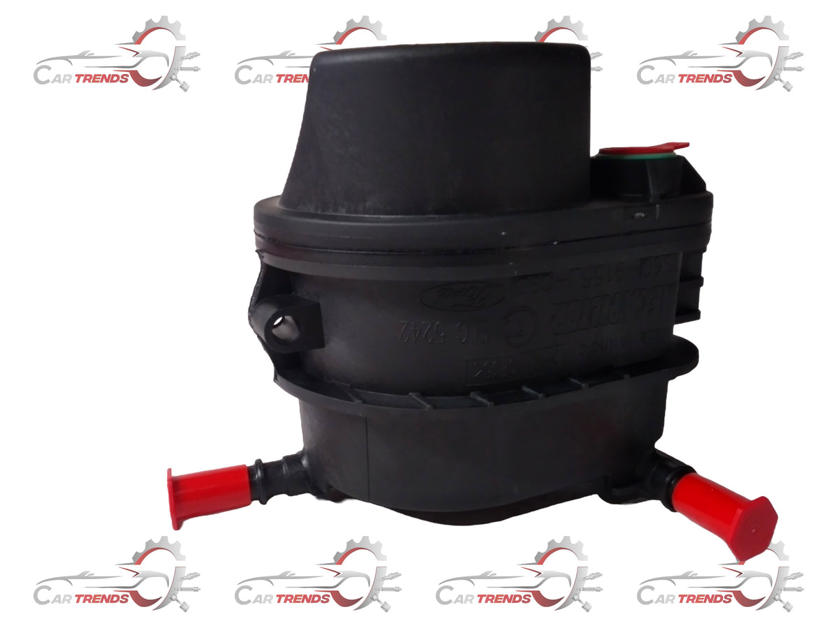 Ford Figo diesel fuel filter assembly 2S6Z9155D, replacement part with filter components, shown in a detailed photo.