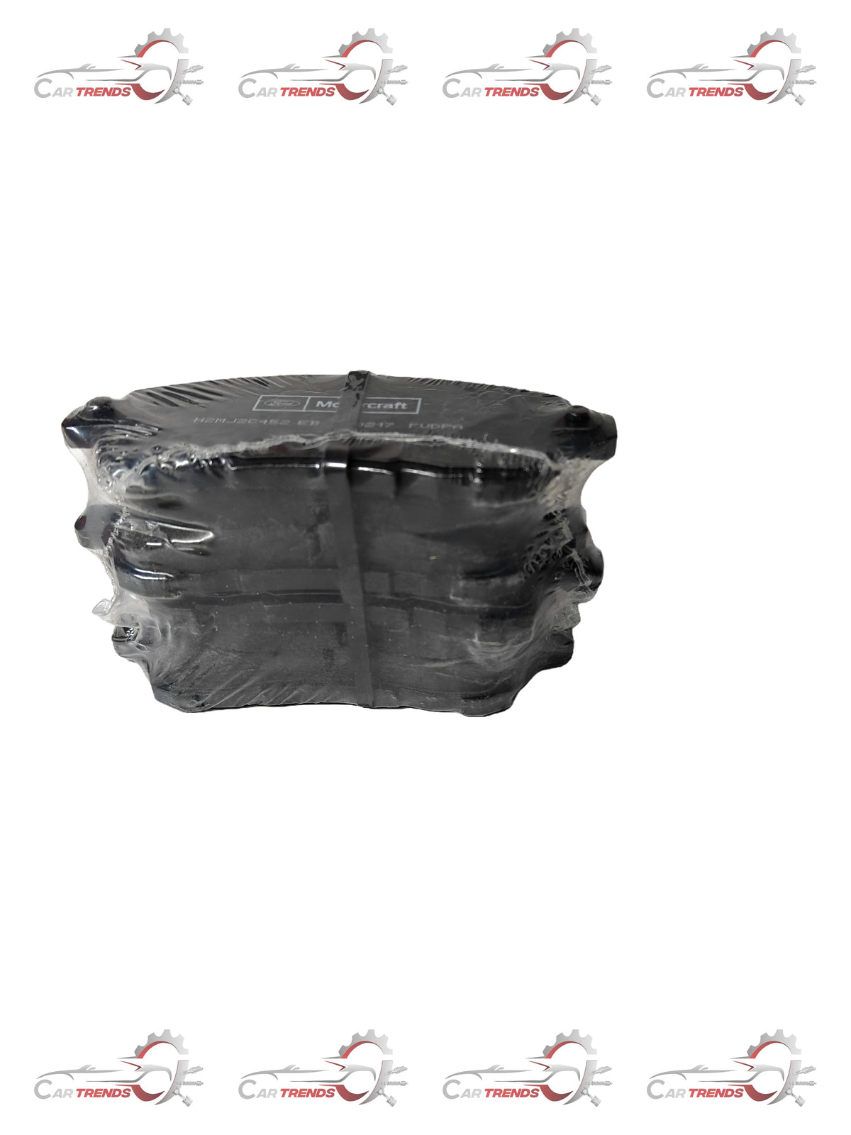 Front brake pad for Ford EcoSports, H2MZ2V001E, showing the brake pad's shape and surface details in the image.