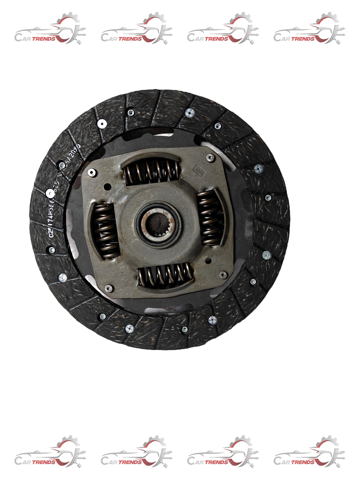 Ford clutch assembly GN1Z7B546F showing the metal pressure plate and clutch disc for automotive repair.
