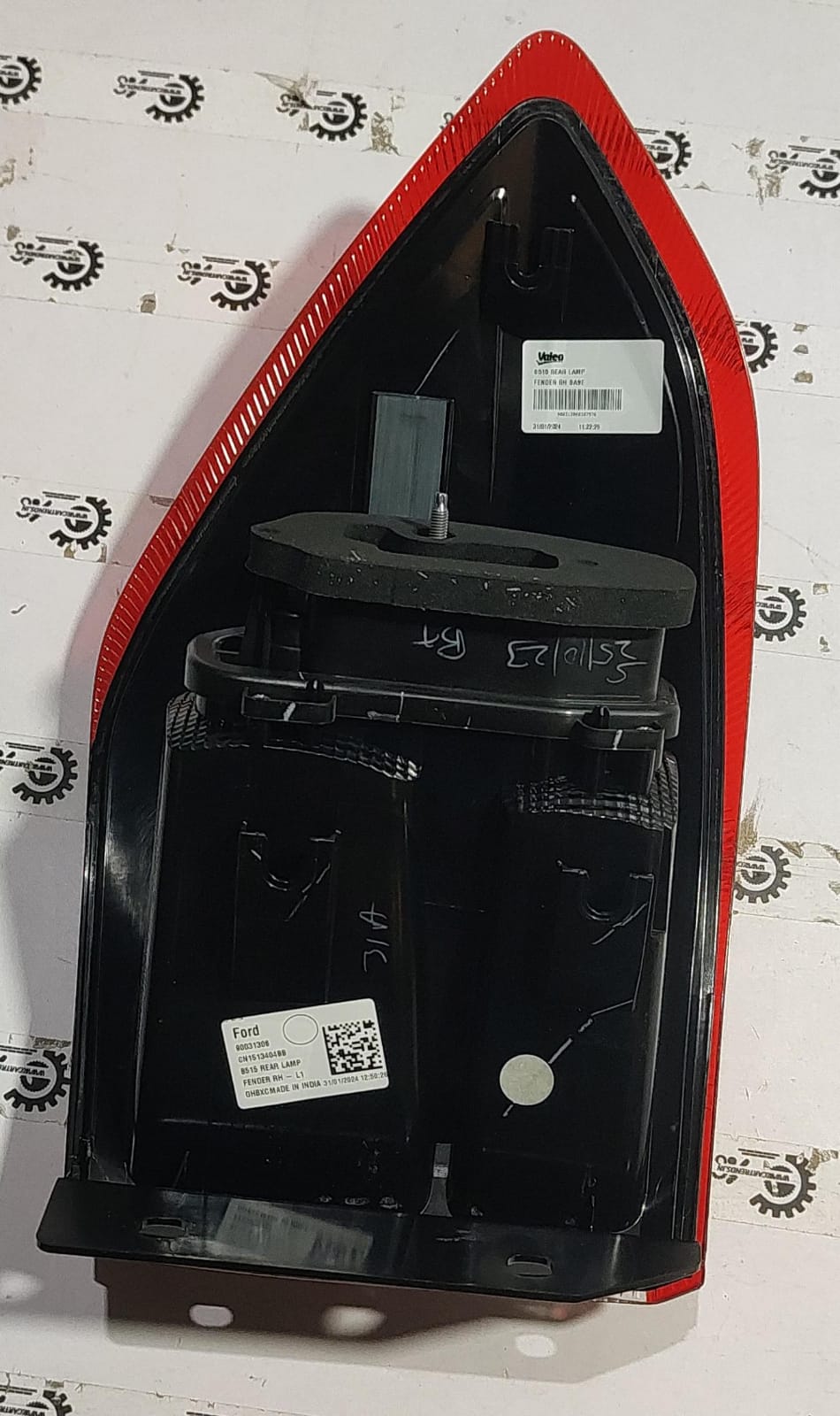 Ford rear right tail lamp for EcoSport, model CN1Z13404M, showing the automotive tail light assembly on the vehicle.