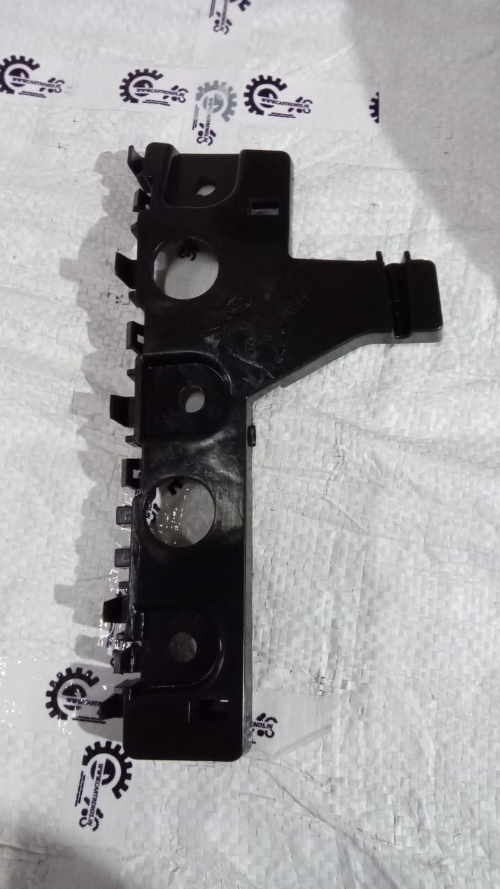 Front left bumper bracket for Ford Figo Aspire, OEM part J7BZ17A870A, designed for secure bumper attachment.