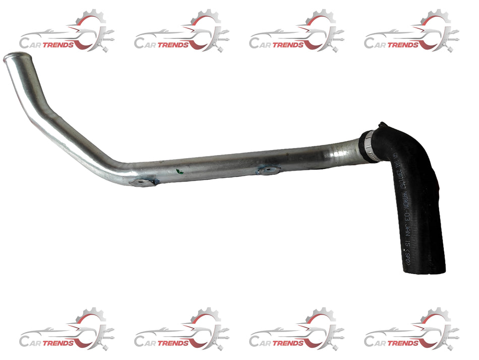 General Motors clear air intake pipe for vehicle engine, shown in the image with detailed connectors and tubing.