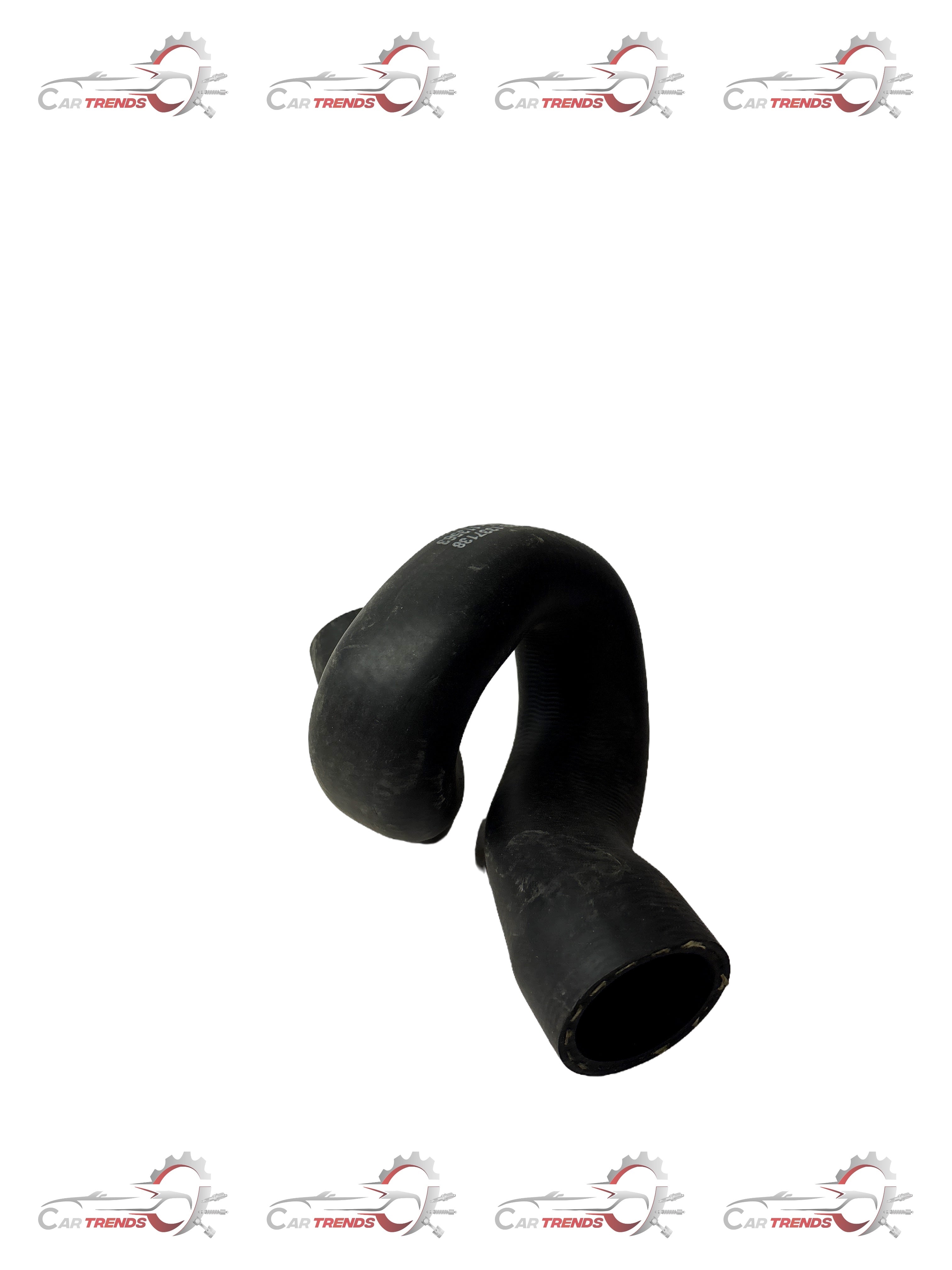 General Motors radiator hose inlet for Astra, showing the black rubber hose connector with metal fittings.