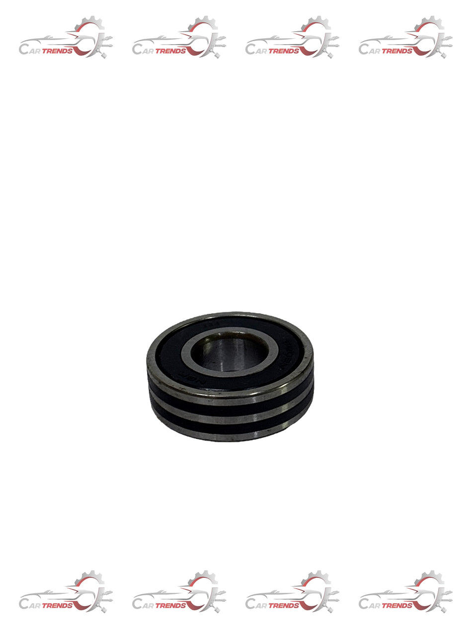 General Motors ball bearing spark J28296312, automotive engine component, with metal bearing and precision design.
