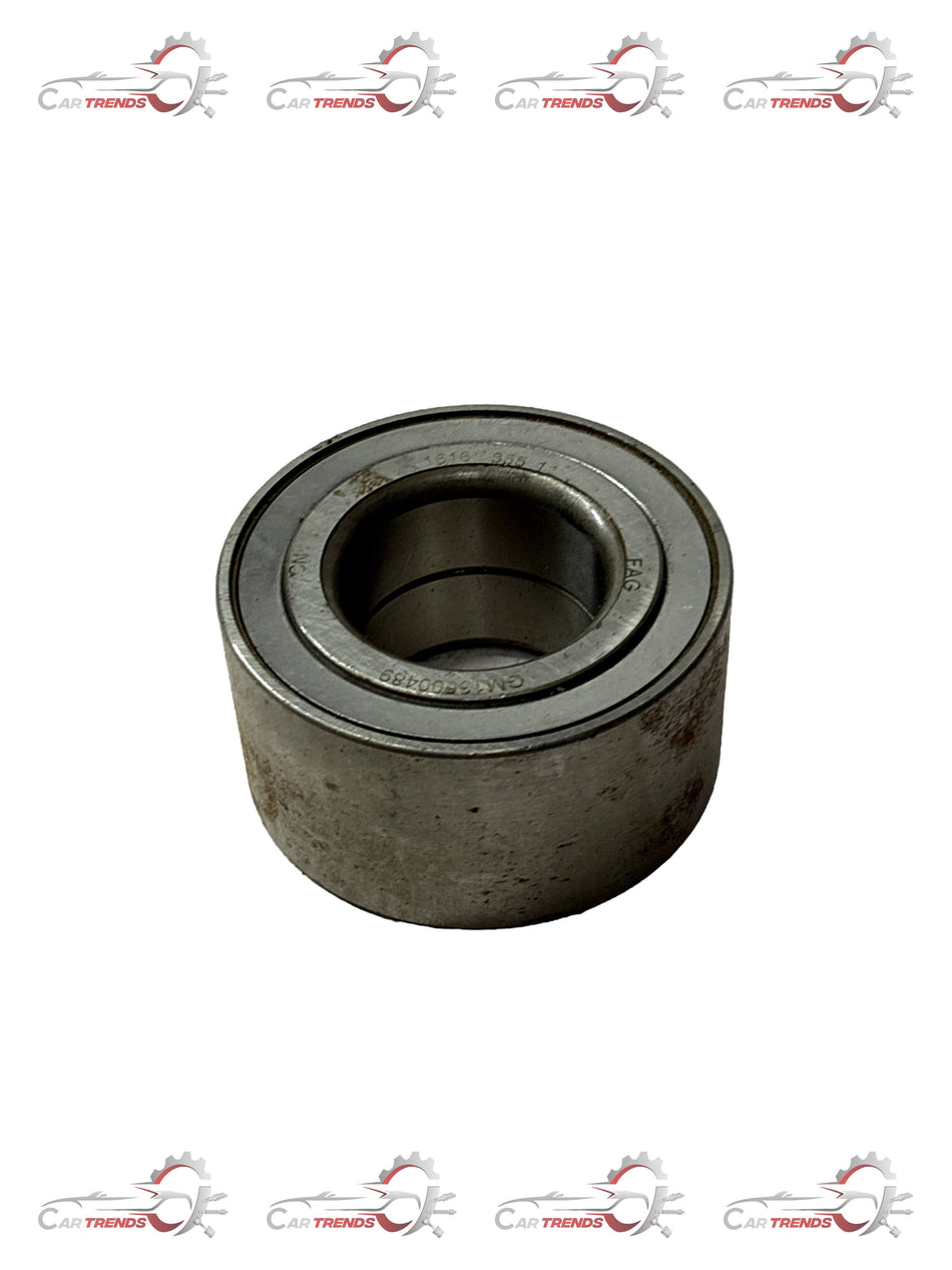 Front wheel bearing assembly for General Motors vehicles, part number J13500489, shown on a white background.