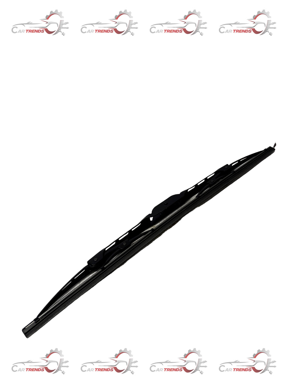 General Motors windshield wiper blade for Chevrolet Cruze, showing the black rubber blade and metal frame for clear visibility.
