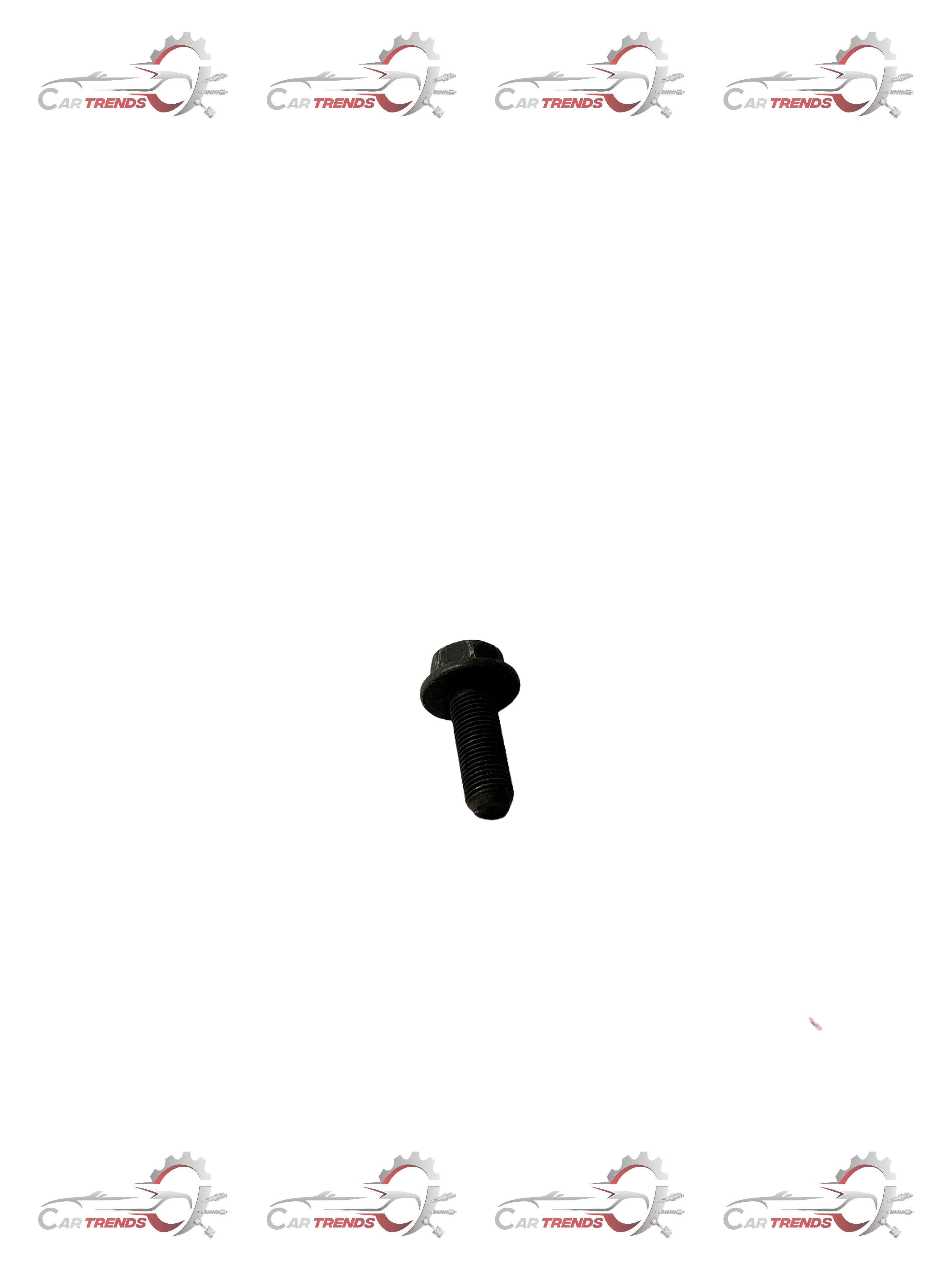 General Motors bolt screw, CM size, SHF SPKT type, used for vehicle assembly, shown in a close-up image.
