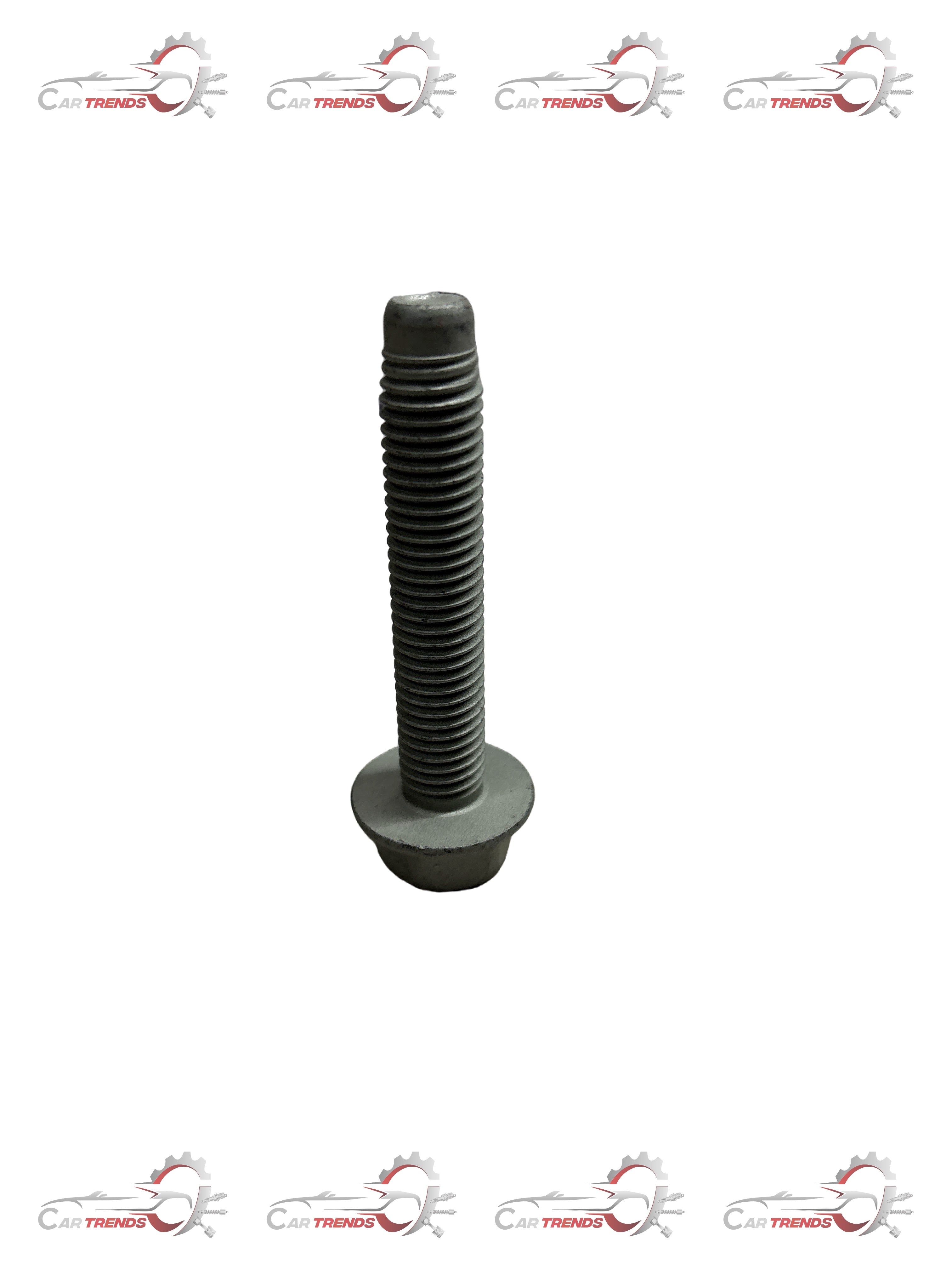 General Motors bolt screw for drivetrain front suspension, part number J11589356, shown in close-up on a white background.