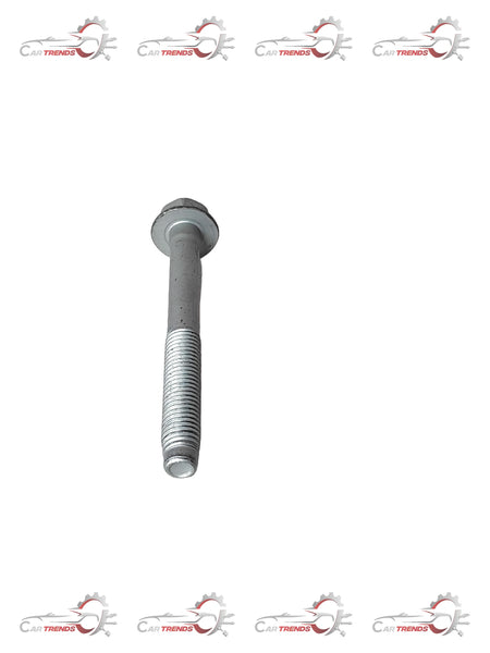 General Motors bolt screw for rear suspension trailing arm, model J11589361, shown on a white background.