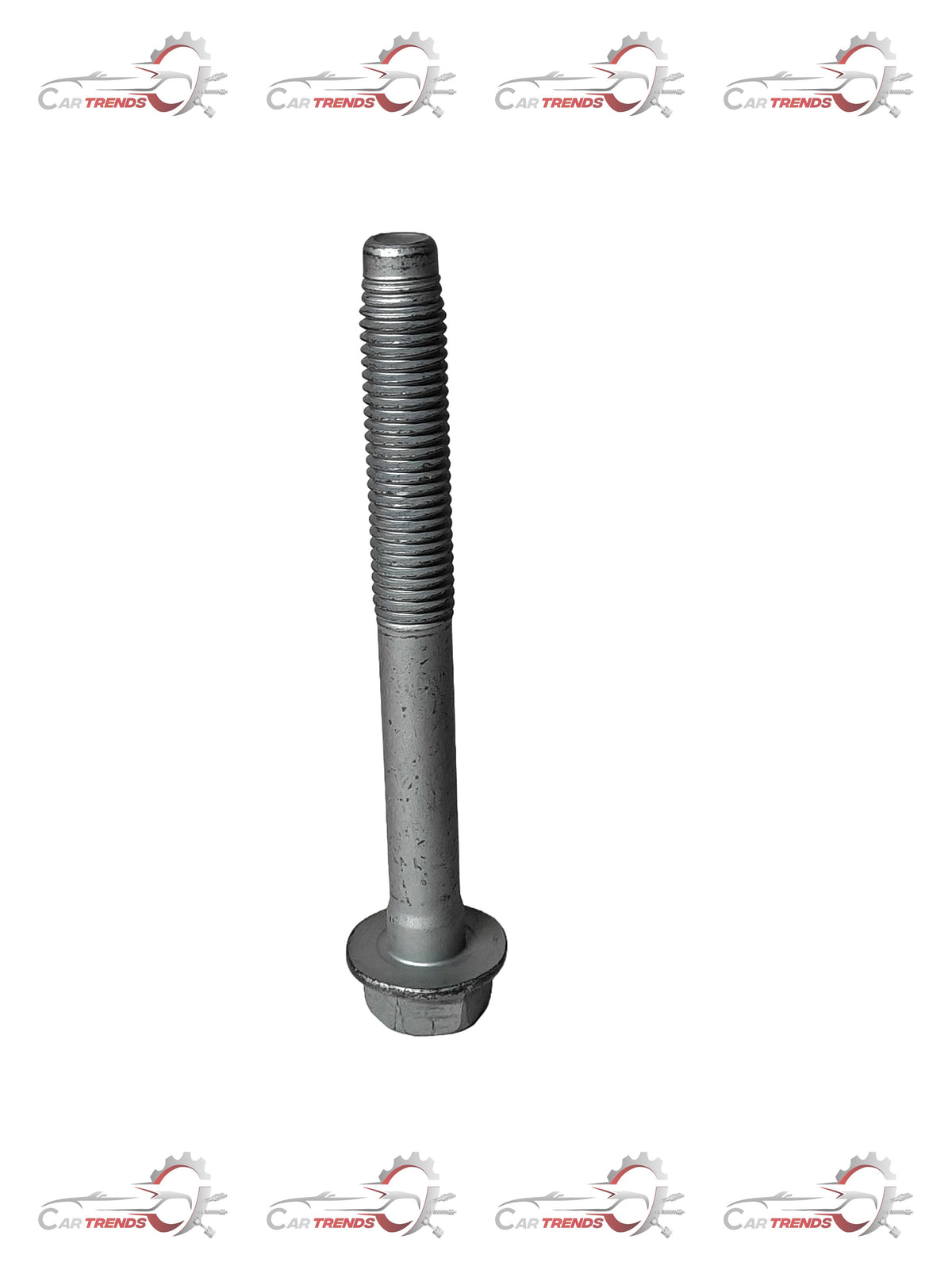 General Motors bolt screw for rear suspension trailing arm, part J11589361, shown in a close-up image.