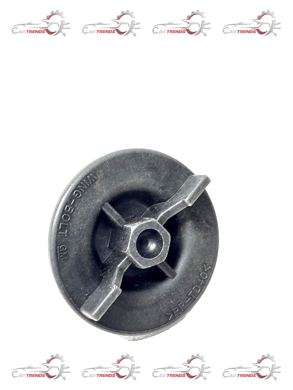General Motors bolt screw for spa wheel stow, model J96682362, shown with metal hardware and mounting details.