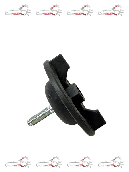 General Motors bolt screw for SPA wheel stow, shown in close-up with metal finish and threading details.