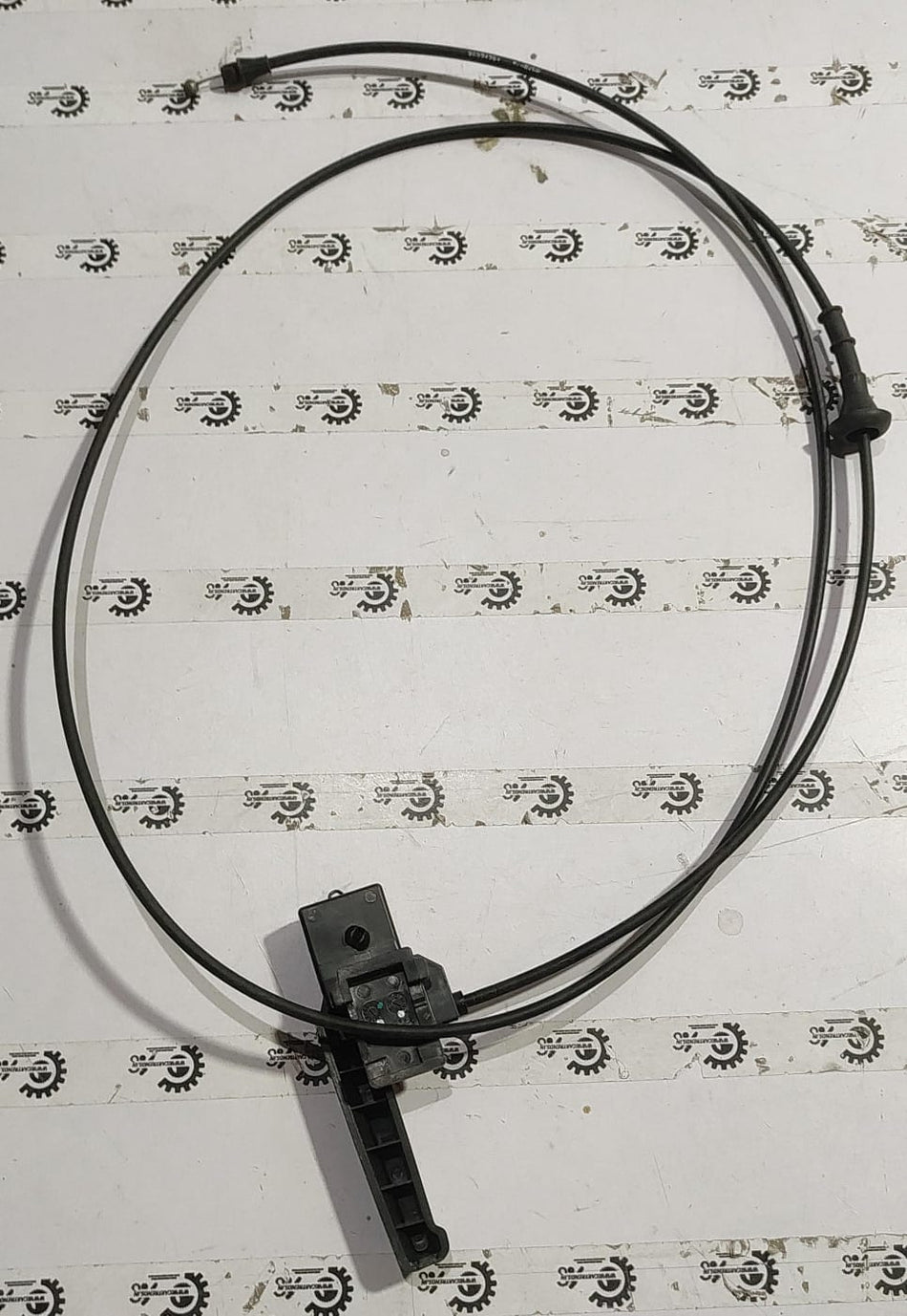 General Motors Chevrolet Cruze bonnet cable showing the cable and connector for engine bay installation.