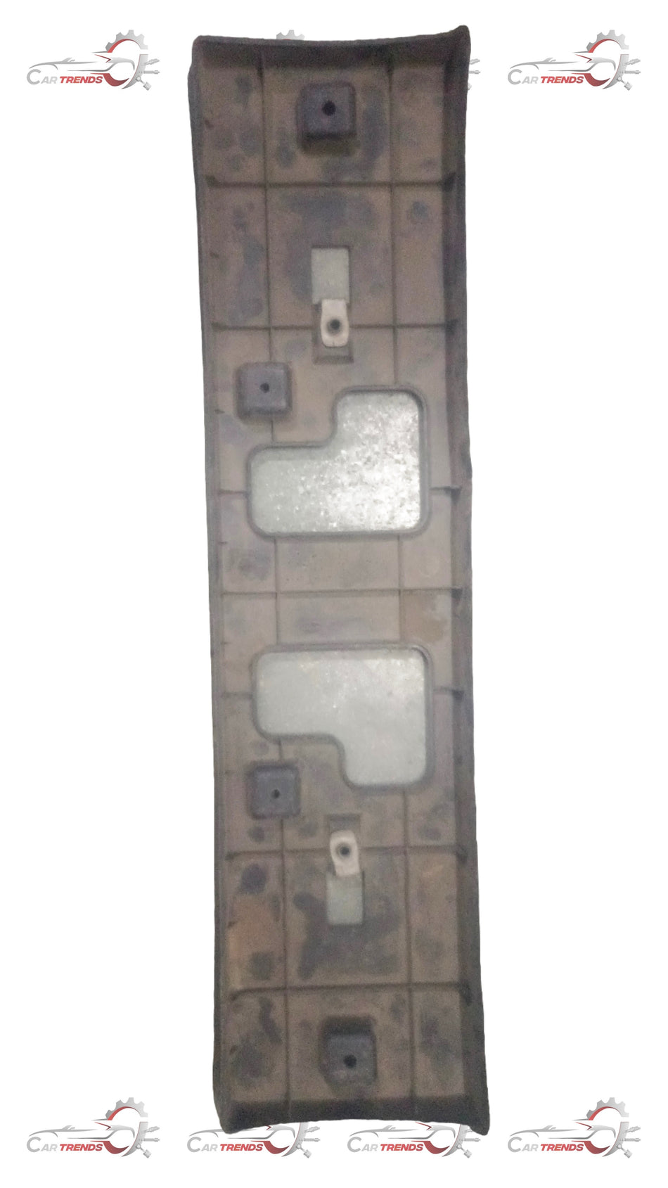 Front bracket A L plate for Chevrolet Cruze, OEM part by General Motors, shown in black against a plain background.