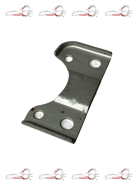General Motors exhaust manifold front pipe bracket, durable automotive part with J96843732 model number, used in vehicle exhaust systems.