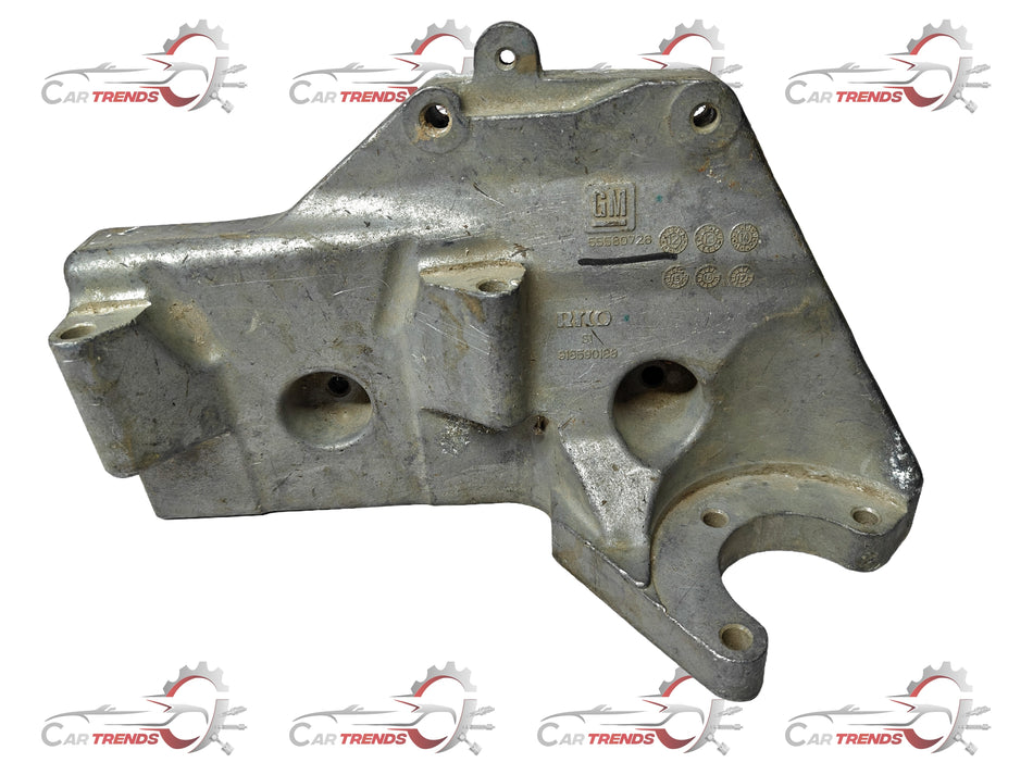 General Motors bracket for P/S pump, part number J55580726, used in automotive power steering systems.