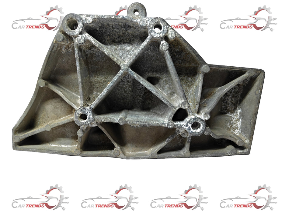 General Motors bracket for P/S pump, part number J55580726, shown in a close-up view of the automotive engine component.
