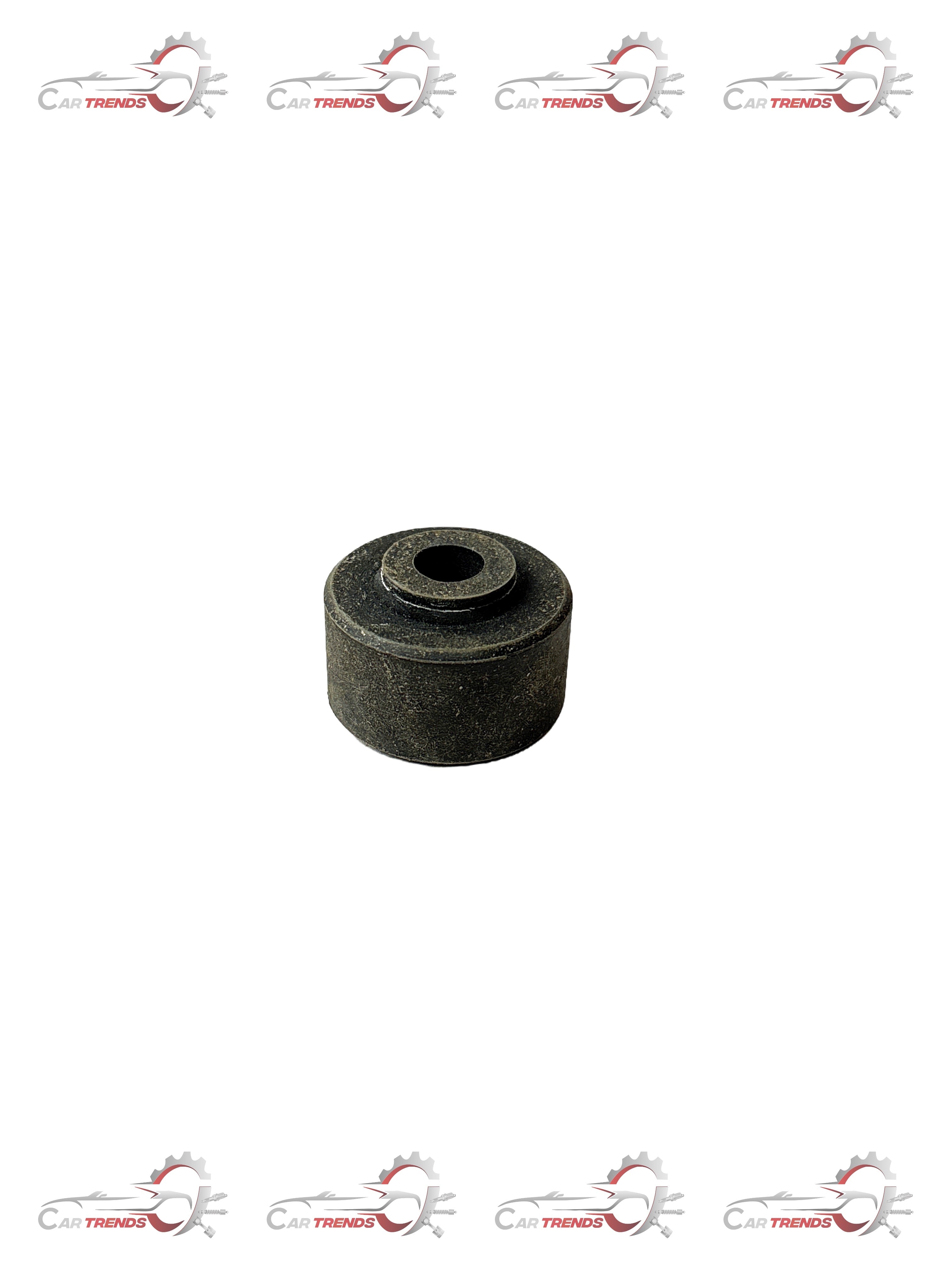 Front bumper rubber for Opel Astra, compatible with General Motors vehicles, shown in black rubber with mounting details.
