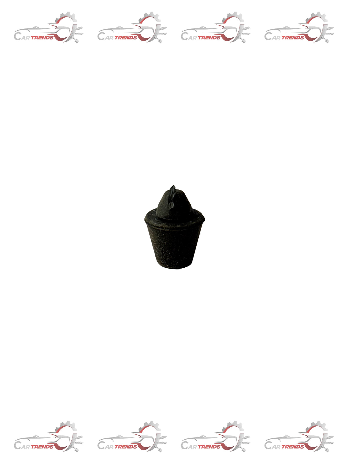 General Motors Bumper Spark J96169620, automotive bumper component in black with mounting points and a sleek finish.