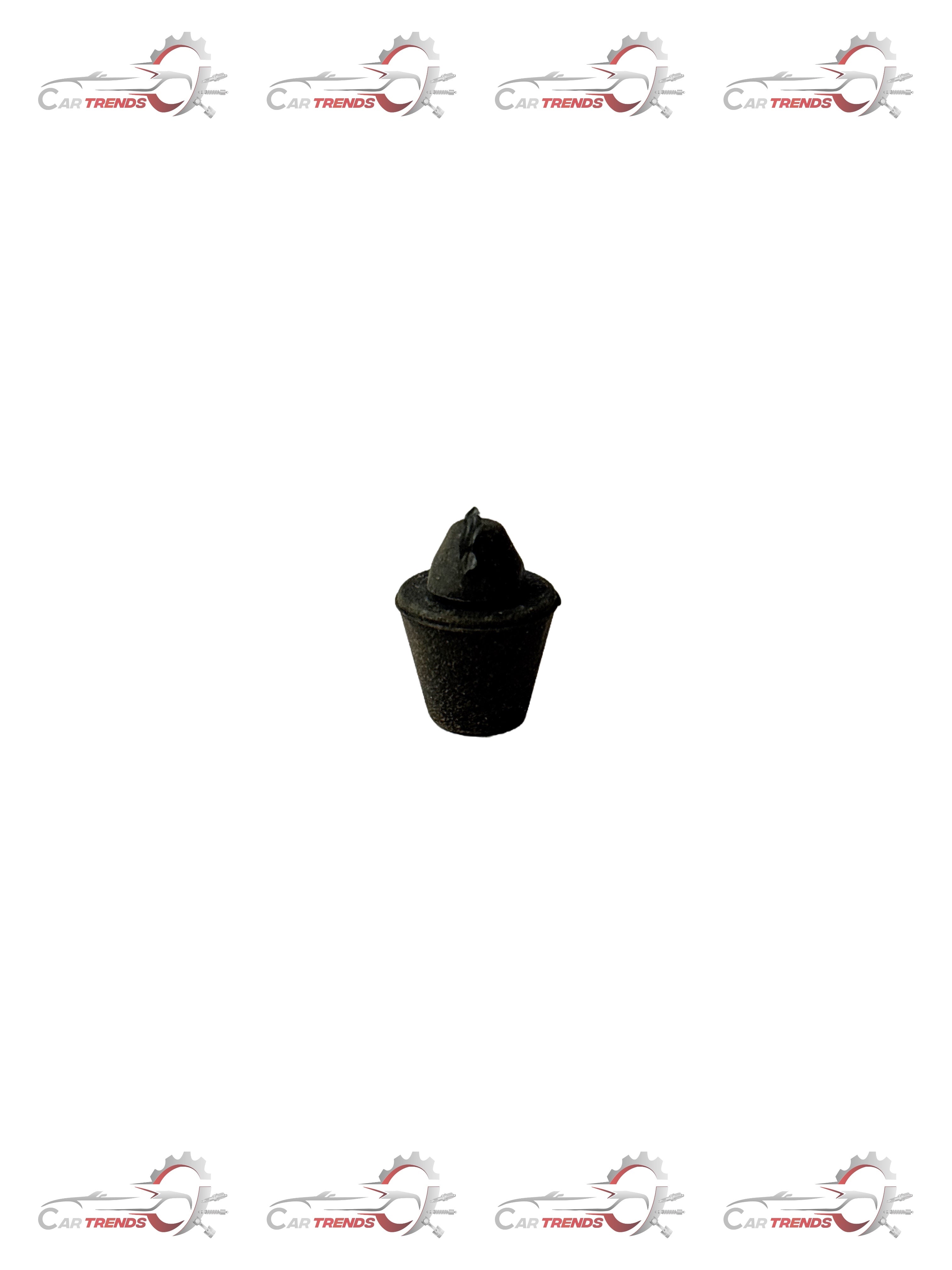 General Motors Bumper Spark J96169620, automotive bumper component in black with mounting points and a sleek finish.